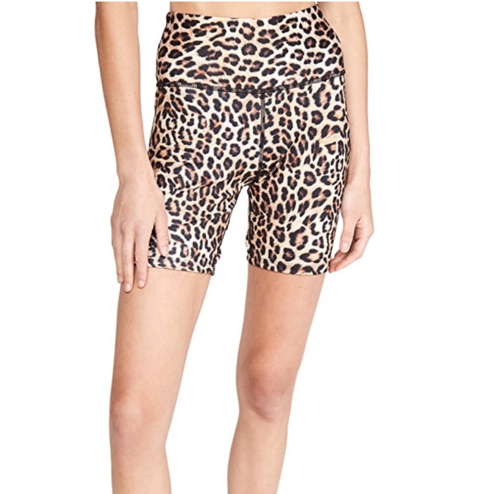 Peixoto Leopard Print Bike Shorts